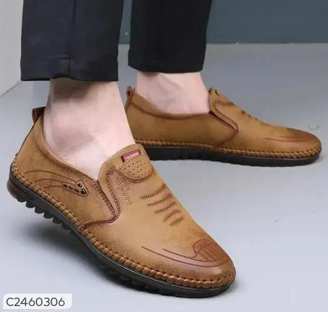 MENS AURELLIA SIGNATURE TAN SHOES 34608