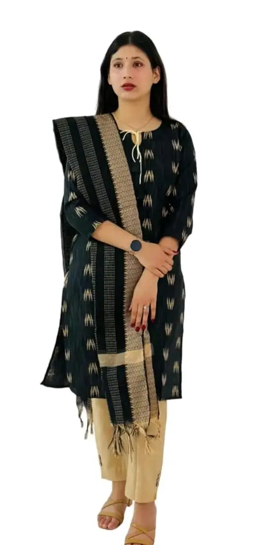 Women's Kurti with Pant And Dupatta 19671
