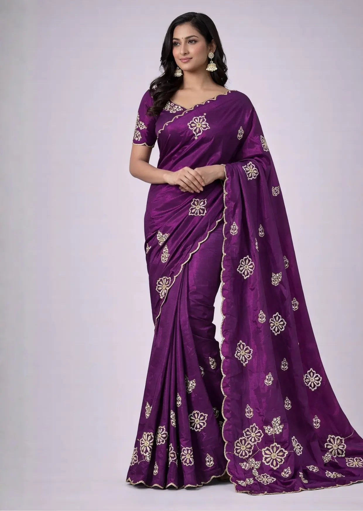 JamuniRoop Khatli Handcrafted Silk Saree-2