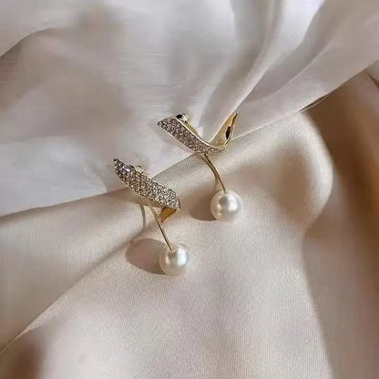 Pearl Drop & Dangler Earring - Sori Style-2