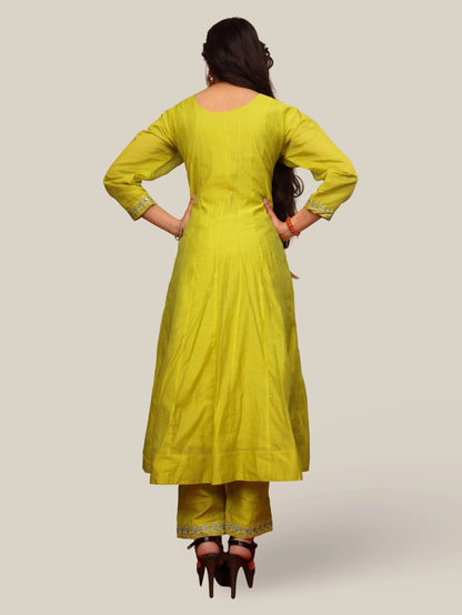 Women's Cotton Kurta-Pant, and Dupatta Set-2