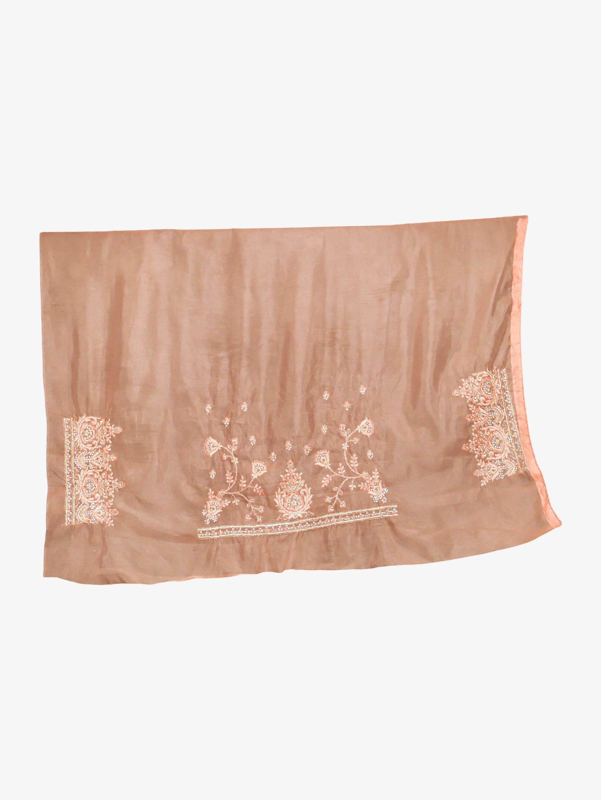 Designer Saree with Stone & Heavy Embroidery Work by Shreekama-4