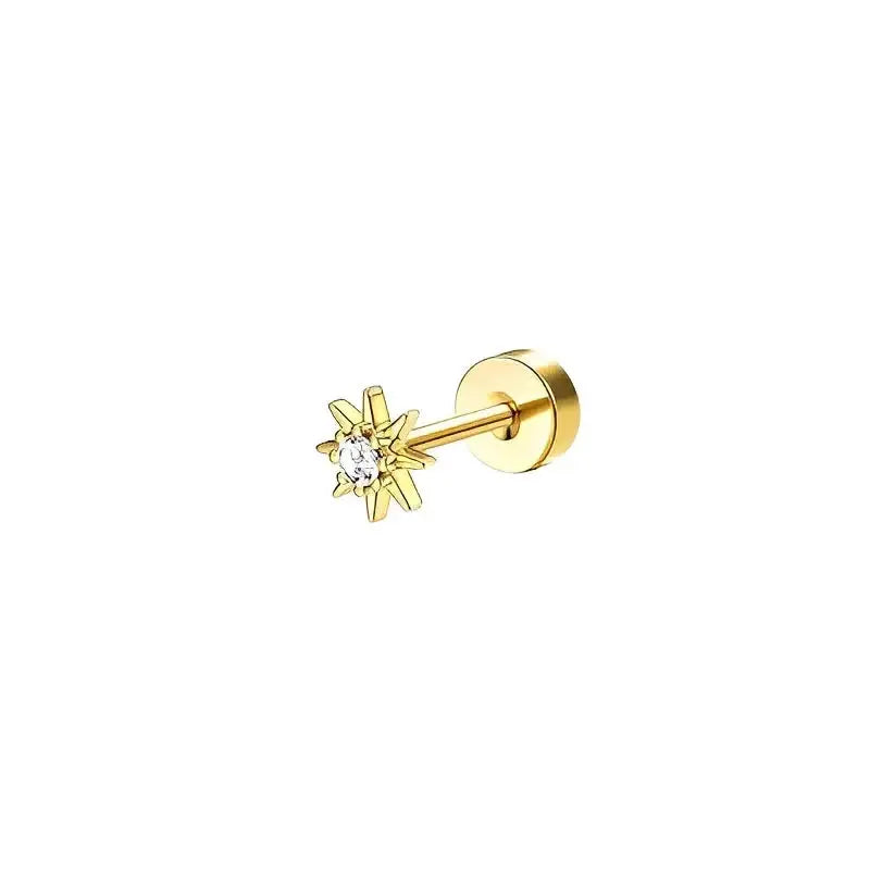 Bobisty Stud Hoop Earrings-25