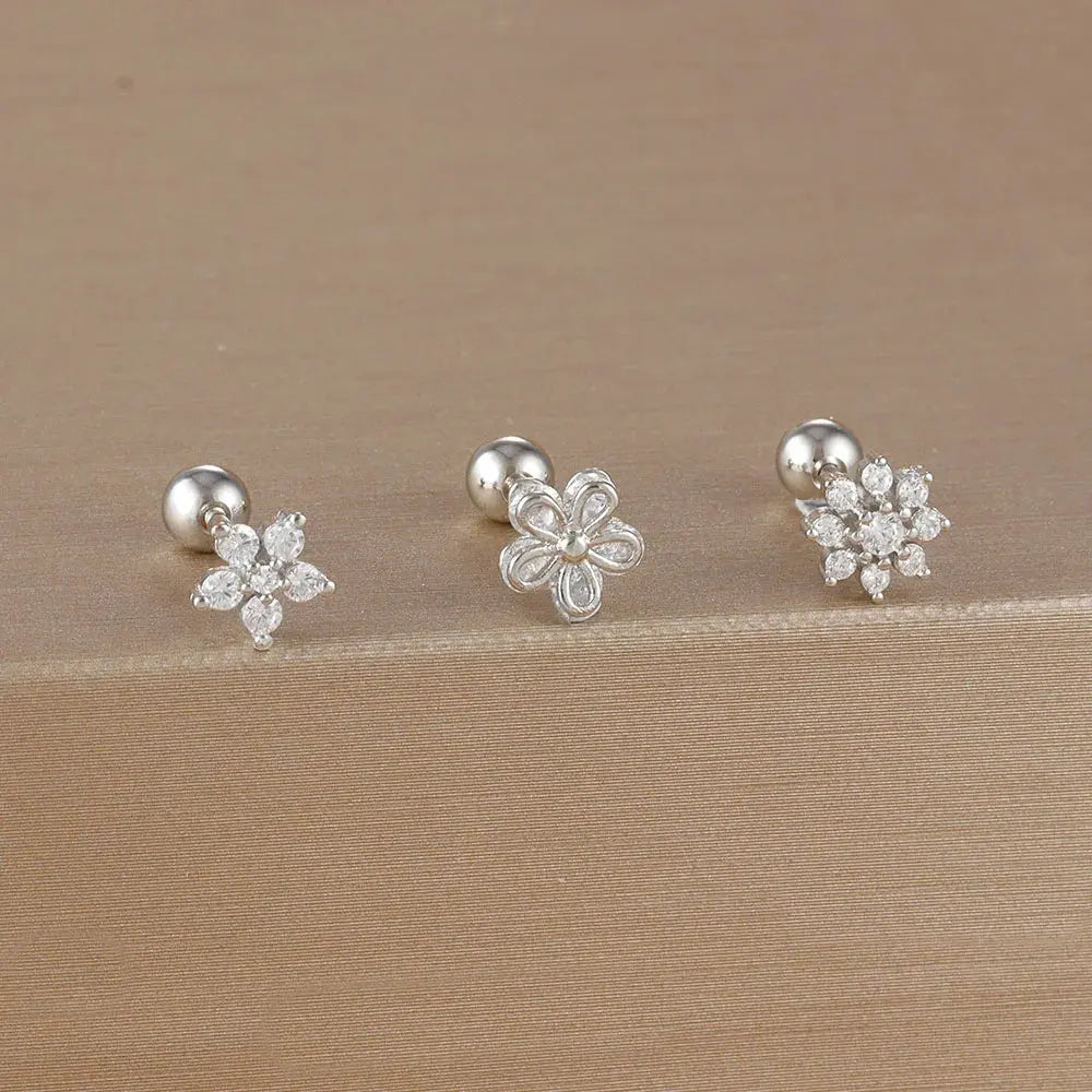 3PCS Crown Stud Earring Set for Women-25