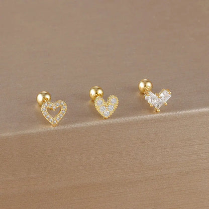 3PCS Crown Stud Earring Set for Women-13