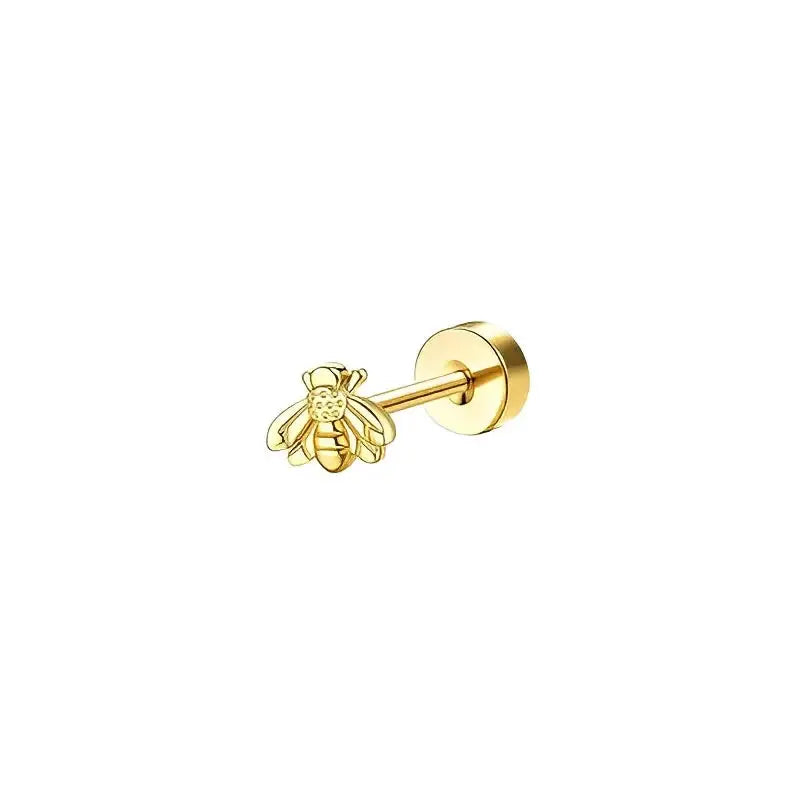 Bobisty Stud Hoop Earrings-9