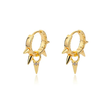 Minimalist Star Hoop Earrings for Everyday Elegance-6