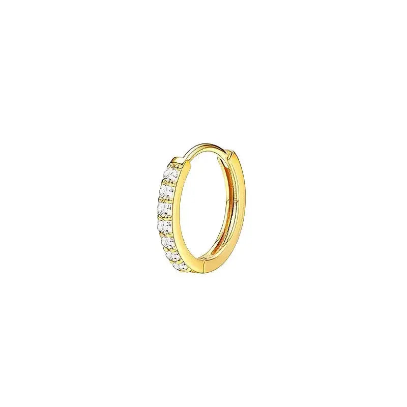 Bobisty Stud Hoop Earrings-18