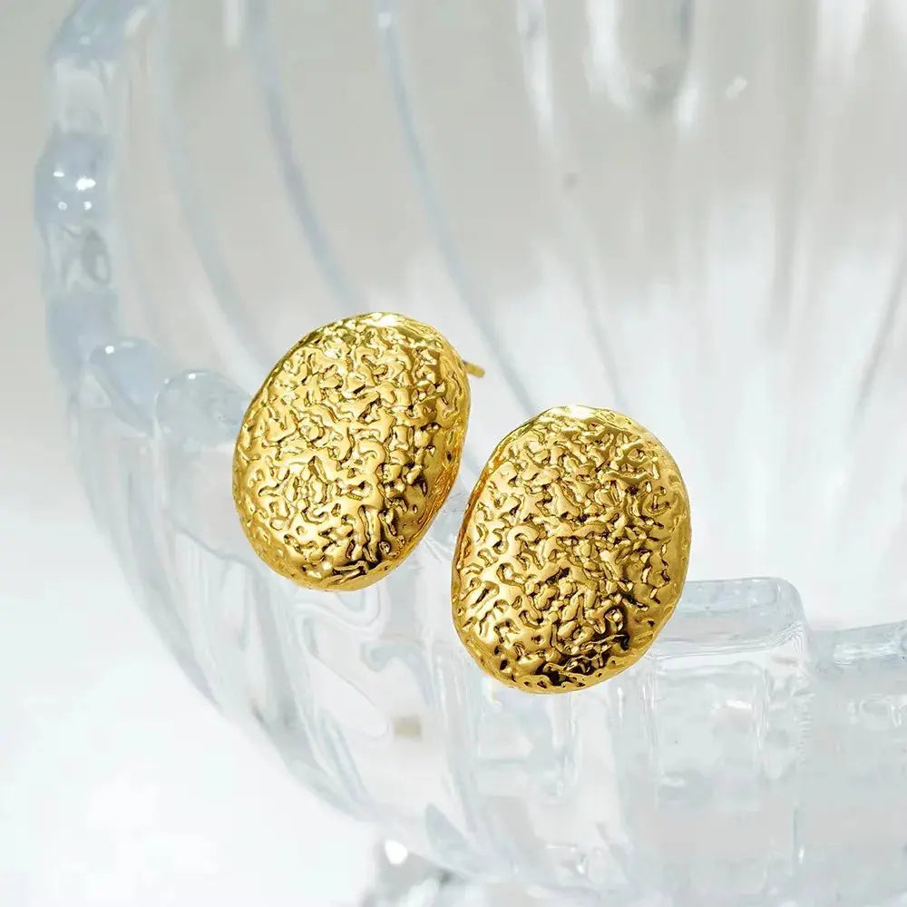 Three-Layer Textured Knot Earrings for Women-11