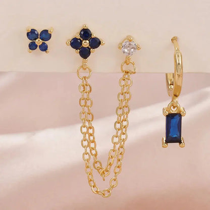 Zodiac Birthstone Earrings Set for Everyday Celestial Style-9