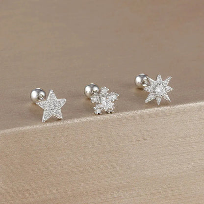3PCS Crown Stud Earring Set for Women-16