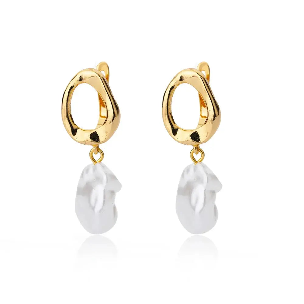 Minimalist Star Hoop Earrings for Everyday Elegance-10