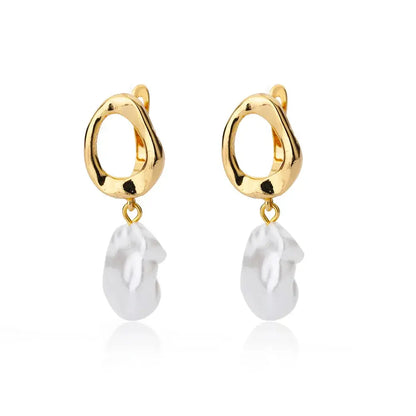 Minimalist Star Hoop Earrings for Everyday Elegance-10