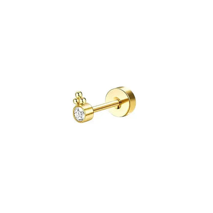 Bobisty Stud Hoop Earrings-23