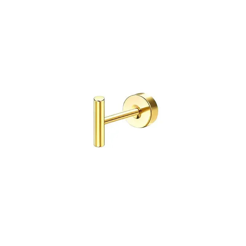 Bobisty Stud Hoop Earrings-8