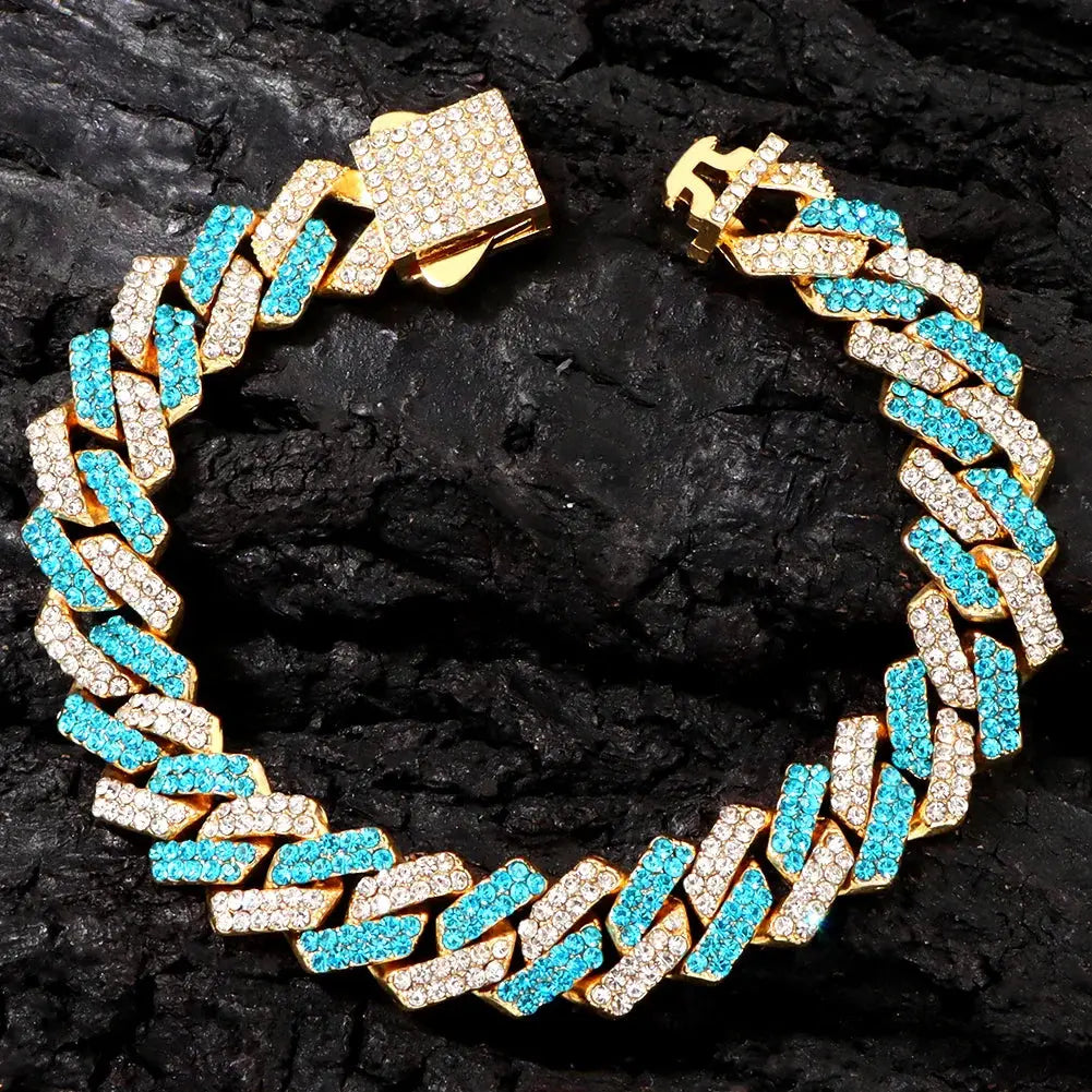 14MM Cuban Link Chain Bracelet-4