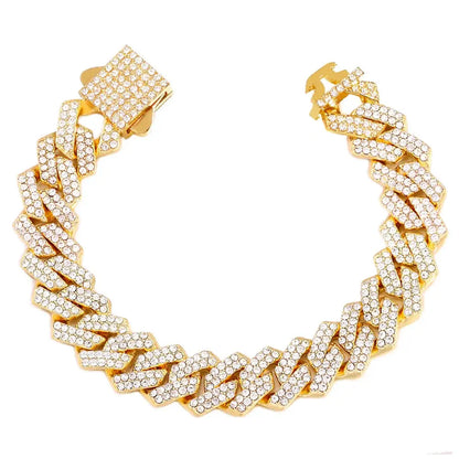 14MM Cuban Link Chain Bracelet-8