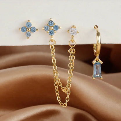 Zodiac Birthstone Earrings Set for Everyday Celestial Style-22