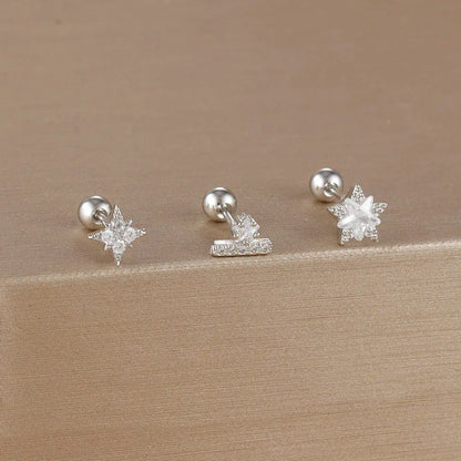 3PCS Crown Stud Earring Set for Women-10