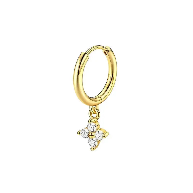 Bobisty Stud Hoop Earrings-14
