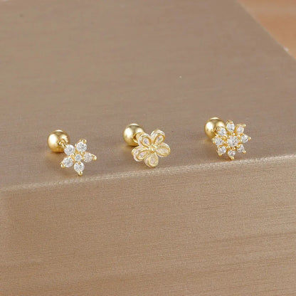3PCS Crown Stud Earring Set for Women-26