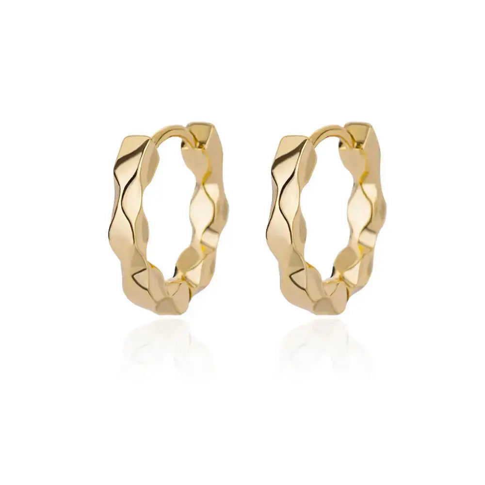 Minimalist Star Hoop Earrings for Everyday Elegance-16