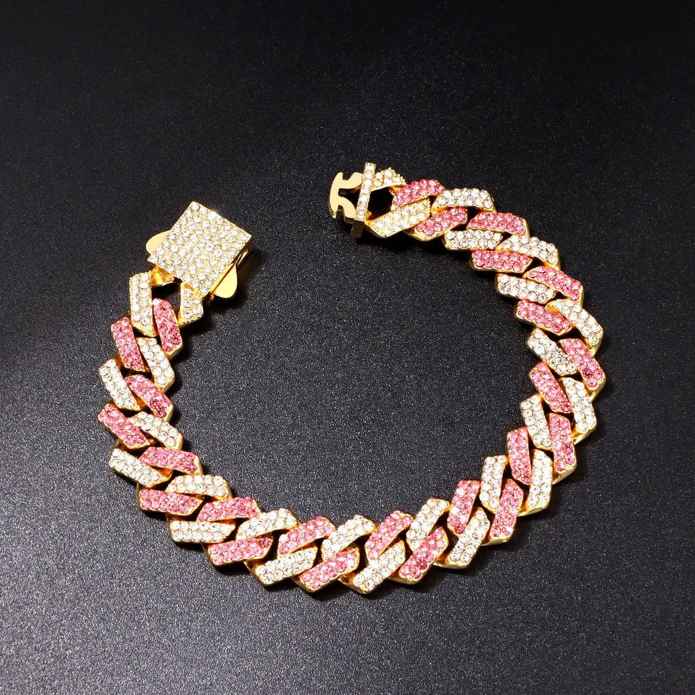 14MM Cuban Link Chain Bracelet-3
