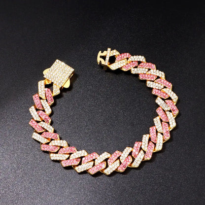 14MM Cuban Link Chain Bracelet-3