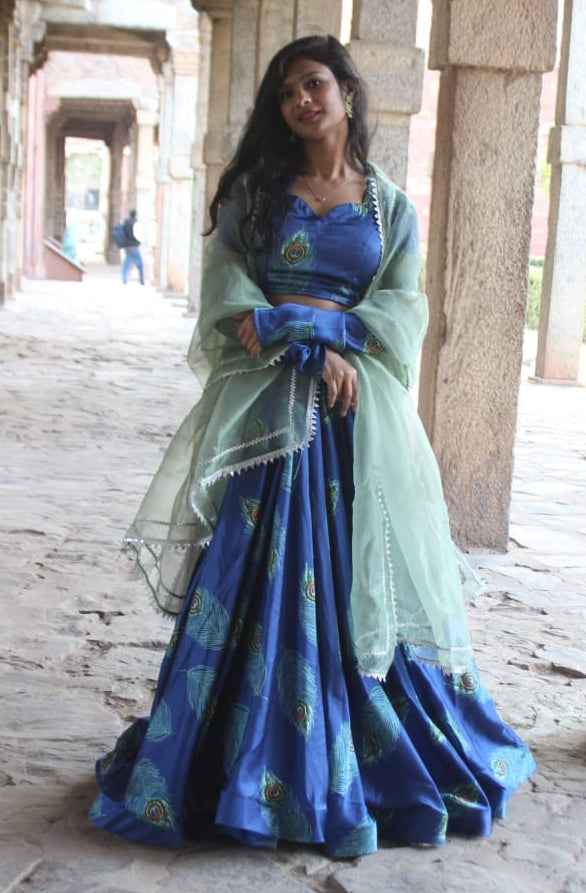 Mayuri Royale Satin Lehenga Set-3