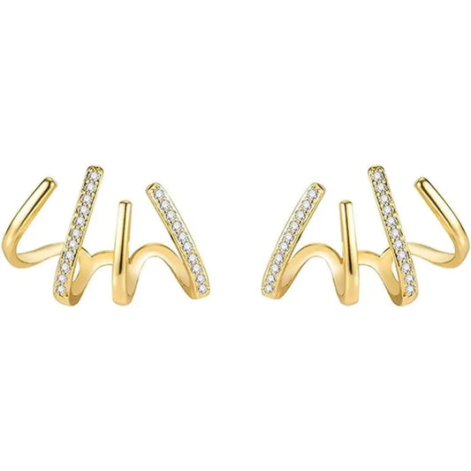 Spiral Hoop Earrings - Sori Style-0