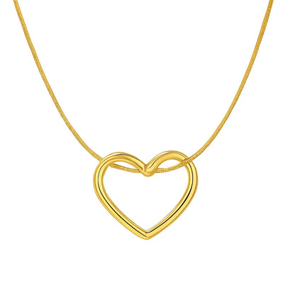 Heart Pendant Necklace - Elegant Love Gift Jewelry-0