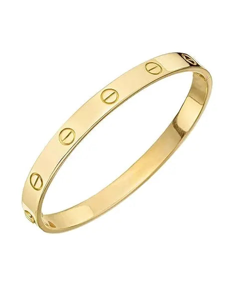 Elegant Screw Bangle Bracelet - Luxury Designer Style-0