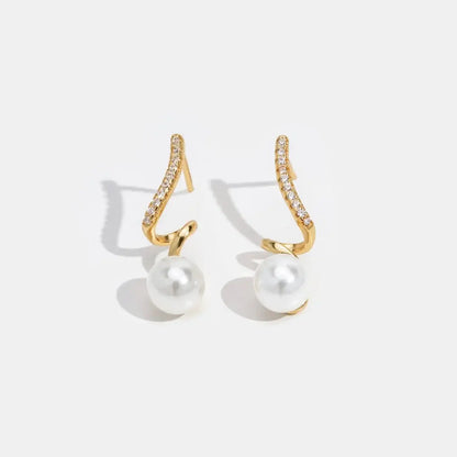 Pearl Wave Earring-3